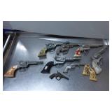 Toy Cap Guns with Various Designs and Handles