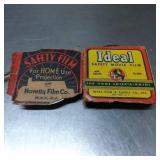 Two Vintage 16mm Safety Film Reels by Novelty Film