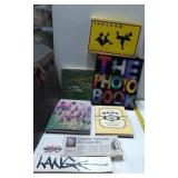 Various Books Including Tangram and The Photo Book