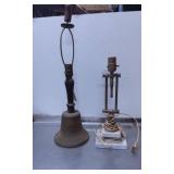 Table Lamp Bases in Mixed Materials