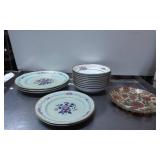 Plates by Castleton and Mayer & Sherratt