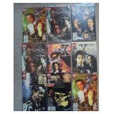 9 X-Files Comics by Topps Comics