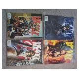 4 Heavy Metal Magazine Issues Featuring Diverse Co