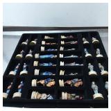Civil War Chess Pieces With Custom Storage Case