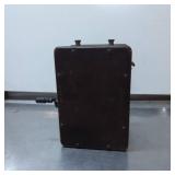 Vintage Wooden Phone Box with Crank Handle