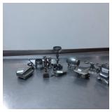 Pewter Miniatures Including Decorative Items and F