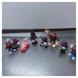 California Raisins and Pink Anime Style Figure Col