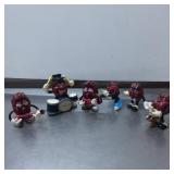California Raisins Band Figurines Set with Musical