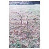 Outdoor Metal Table Stand, 29 Inches Tall, 32.5 In