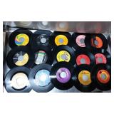 15ï¿½ Assorted Vintage 45 RPM Vinyl Records