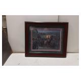 Framed Artwork by Mort Kunstler Depicting Historic