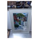 Framed Halford Bay Art & Pumpkin Festival 1992 Pos