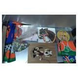 Decorative Items, Fabrics, Marbles, and Artwork