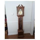 Wooden Grandfather Clock With Pendulum, Approximat