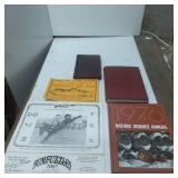 Books and Calendar Featuring Various Topics