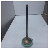 Brass Rod with Green Octagonal Base