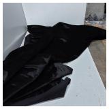 Black Fabric Material