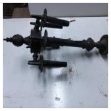 Metal Wall-Mounted Candelabra with Ornate Design