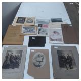 Vintage Photographs and Ephemera, Assorted Subject