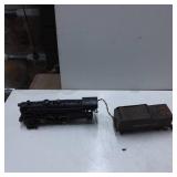 Vintage Model Train Locomotive and Tender