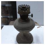 Metal Kerosene Oil Lamp with Burner and Decorative