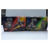 Star Wars Action Figures With Speeder Bikes, The P
