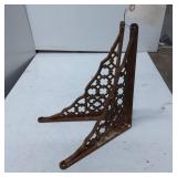 Decorative Cast Iron Shelf Brackets