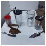 Tumblers, Metal Utensils, and Iron