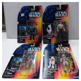 4 Kenner Star Wars Power of the Force Action Figur