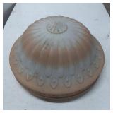 Frosted Glass Dome-Shaped Ceiling Light Shade with