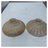 Ribbed Glass Light Shades