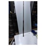 73-Inch Fishing Rod with Wooden Handle and Metal C