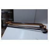 5 Canes with Varied Designs and Materials