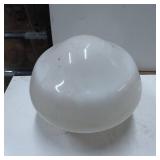 White Opaque Glass Light Fixture Shade