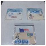 Civil War-Themed Union Envelopes with Postmarks an