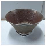 Metal Lamp Shade with Decorative Perforations