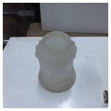 Frosted Glass Art Deco Light Fixture Shade