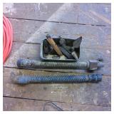 Vintage Metal Augers and Hand Tools