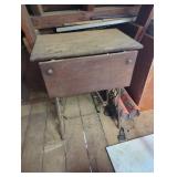 Sewing Table Converted Into Wooden Cabinet with Me