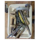 Tools and Hardware, Including Clamps and Drill Bit