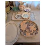 Decorative Tableware Including Porcelain Plates, P