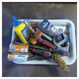 Hand Tools and Accessories in Plastic Tray