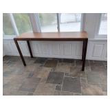 Solid Hardwood Console Table, Rectangular Design,