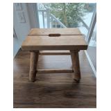 Wooden Stool by Walpole Outdoors, 16 x 15 x 11 Inc
