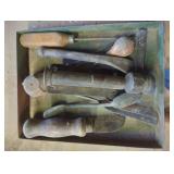 Vintage Hand Tools and Metal Box