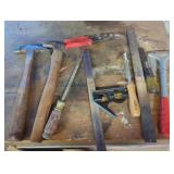 Hand Tools Including Hammers, Screwdrivers, and Me