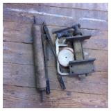 Metal Printing Press Parts Including Roller and Pl