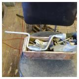 Hand Tools with Wooden Storage Box