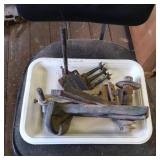 Rusted Metal Hand Tool Components