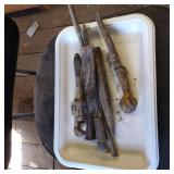 Vintage Metal Hand Tools With Handles